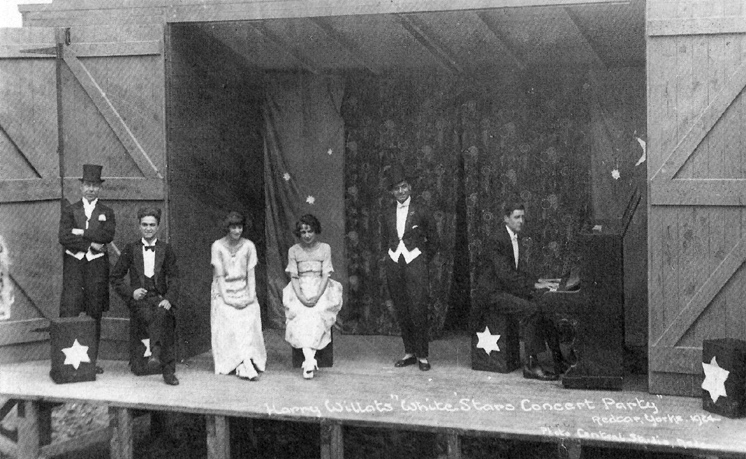 Harry Willat's White Stars Concert Party, Redcar, 1920's
